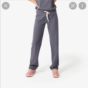 FIGS Livingston charcoal pant